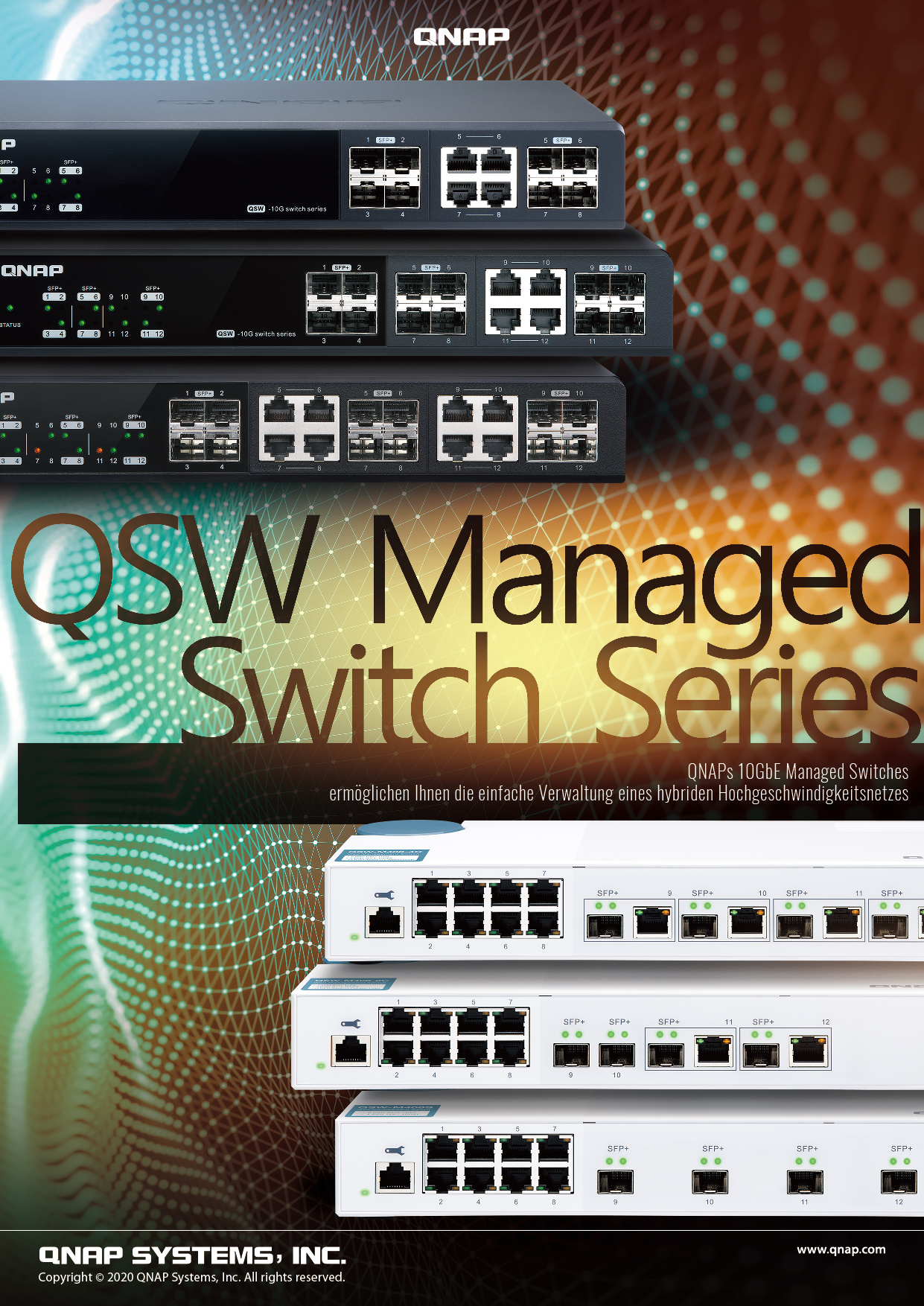 [Product] QSW Managed Switch Series – QNAP Marketing Resource